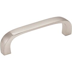 Slade Style 3 Inch (76mm) Center to Center, Overall Length 3-1/2 Inch Satin Nickel  Cabinet Pull/Handle