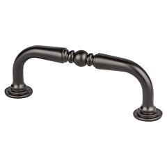 American Classics 3" (76mm) Center to Center, 3-11/16" (94mm) Overall Length Rubbed Bronze Pull