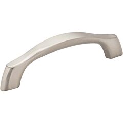 Elements Aiden Collection 3-3/4" (96mm) Center to Center, 4-3/4" (121mm) Overall Length Satin Nickel Cabinet Pull/Handle