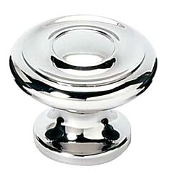 Alno Creations Knob 1" (25.4mm) Overall Length in Polished Chrome