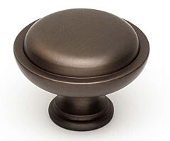 Alno Creations Sheen Knob 1-1/4" (32mm) Overall Length in Chocolate Bronze