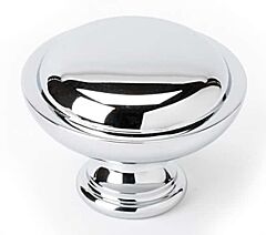 Alno Creations Sheen Knob 1-1/4" (32mm) Overall Length in Polished Chrome