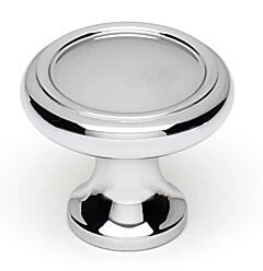 Alno Creations Cori Knob 1" (25.4mm) Overall Length in Polished Chrome