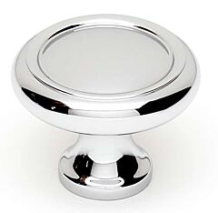 Alno Creations Cori Knob 1-1/4" (32mm) Overall Length in Polished Chrome