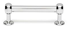 Alno Creations Viona 3" (76mm) Center to Center, Overall Length 3-3/4" Polished Chrome Cabinet Pull/Handle