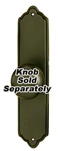 Alno Creations Escutcheon 4" (102mm) Overall Length in Chocolate Bronze