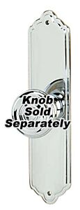Alno Creations Escutcheon 4" (102mm) Overall Length in Polished Chrome