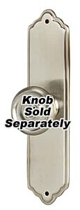 Alno Creations Escutcheon 4" (102mm) Overall Length in Satin Nickel
