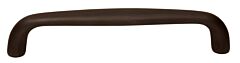 Alno Creations Ada 6" (152mm) Center to Center, Overall Length 6-1/2" Chocolate Bronze Cabinet Pull/Handle