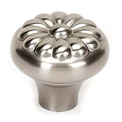 Alno Creations Bella Knob 1-1/4" (32mm) Overall Length in Satin Nickel