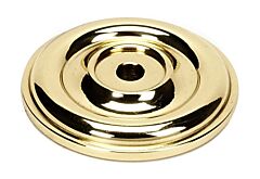 Alno Creations Bella Rosette 1-5/8" (42mm) Length in Polished Brass