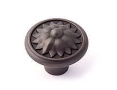 Alno Creations Fiore Knob 1-1/4" (32mm) Overall Length in Bronze