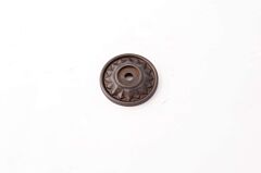 Alno Creations Fiore Rosette 1-3/8" (35mm) Length in Chocolate Bronze