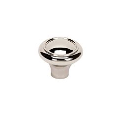 Alno Creations Classic Traditional Knob 1-1/4" (32mm) Overall Length in Polished Nickel
