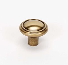 Alno Creations Classic Traditional Knob 1-1/2" (38mm) Overall Length in Antique English