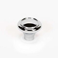 Alno Creations Classic Traditional Knob 1-1/2" (38mm) Overall Length in Polished Chrome