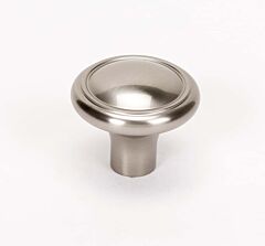 Alno Creations Classic Traditional Knob 1-1/2" (38mm) Overall Length in Satin Nickel