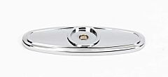Alno Creations Classic Traditional Backplate 2-1/2" (64mm) Overall Length in Polished Chrome
