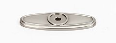 Alno Creations Classic Traditional Backplate 2-1/2" (64mm) Overall Length in Satin Nickel