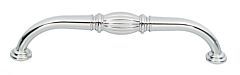 Alno Creations Tuscany 6" (152mm) Center to Center, Overall Length 6-5/8" Polished Chrome Cabinet Pull/Handle
