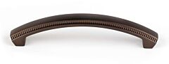 Alno Creations Regal 6" (152mm) Center to Center, Overall Length 6-3/4" Chocolate Bronze Cabinet Pull/Handle