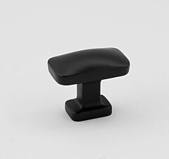 Alno Creations Cloud Knob 1-1/4" (32mm) Overall Length in Matte Black