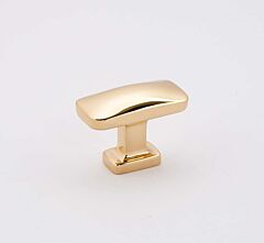 Alno Creations Cloud Knob 1-1/2" (38mm) Overall Length in Polished Brass
