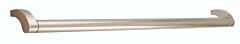 Alno Creations Circa 12" (305mm) Center to Center, Overall Length 12-3/8" Polished Nickel Cabinet Pull/Handle