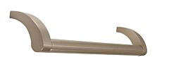 Alno Creations Circa 12" (305mm) Center to Center, Overall Length 12-3/8" Satin Nickel Cabinet Pull/Handle