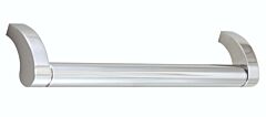 Alno Creations Circa 6" (152mm) Center to Center, Overall Length 6-3/8" Polished Chrome Cabinet Pull/Handle