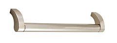 Alno Creations Circa 6" (152mm) Center to Center, Overall Length 6-3/8" Polished Nickel Cabinet Pull/Handle