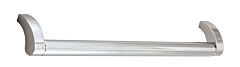 Alno Creations Circa 8" (203mm) Center to Center, Overall Length 8-3/8" Polished Chrome Cabinet Pull/Handle