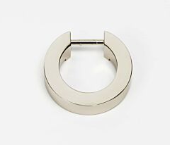 Alno Creations Ring Pull 1-1/2" (38mm) Overall Diameter in Polished Nickel
