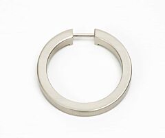 Alno Creations Ring Pull 2" (51mm) Overall Diameter in Satin Nickel