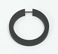 Alno Creations Ring Pull 3" (76mm) Overall Diameter in Matte Black