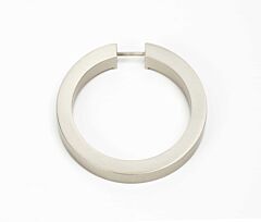 Alno Creations Ring Pull 3" (76mm) Overall Diameter in Satin Nickel