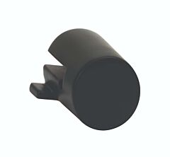 Alno Creations Round Post 5/8" (16mm)Overall Diameter in Matte Black