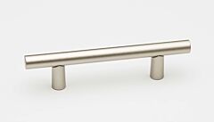 Alno Creations Vita Bella Cabinet Pull/Handle 3" (76mm) Center to Center, Overall Length 4-31/32" in Matte Nickel