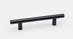 Alno Creations Vita Bella Cabinet Pull/Handle 4" (102mm) Center to Center, Overall Length 5-31/32"in  Matte Black