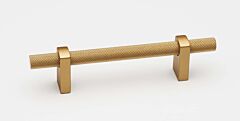 Alno Creations Vita Bella  Cabinet Pull/Handle 4" (102mm) Center to Center, Overall Length 5-31/32" n Champagne