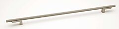 Alno Creations Vita Bella Style 14" (356mm) Center to Center, Overall Length 18-21/64" Matte Nickel Cabinet Pull/Handle