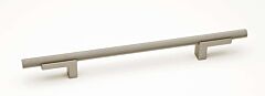 Alno Creations Vita Bella 6" (152mm) Center to Center, Overall Length 10-5/16" Matte Nickel Cabinet Pull/Handle