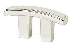 Alno Creations Arch 3/4" (19mm) Center to Center, Overall Length 2" Polished Nickel Cabinet Pull/Handle