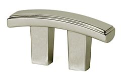 Alno Creations Ornate 6" (152mm) Center to Center, Overall Length 7-3/4" Satin Nickel Cabinet Pull/Handle
