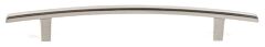 Alno Creations Arch 6" (152mm) Center to Center, Overall Length 8-3/4" Satin Nickel Cabinet Pull/Handle