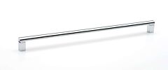 Alno Creations Vogue 12" (305mm) Center to Center, Overall Length 12-1/2" Polished Chrome Cabinet Pull/Handle