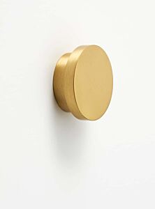 Alno Creations Redondo Knob 1-1/2" (38mm) Overall Length in Satin Brass