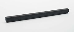 Alno Creations Simplicity 12" (305mm) Center to Center, Overall Length 12-1/2" Matte Black Cabinet Pull/Handle