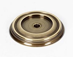 Alno Creations Charlie's Backplate 1-1/2" (38mm) in Polished Antique