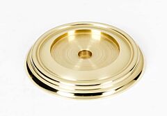 Alno Creations Charlie's Backplate 1-1/2" (38mm) in Polished Brass